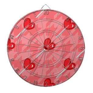 Lollipop-Hahnentrittmuster Dartscheibe