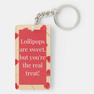 Lollipop-Liebe Schlüsselanhänger