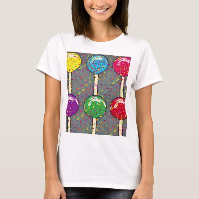 Lollipop-Liebe T-Shirt (Vorderseite)