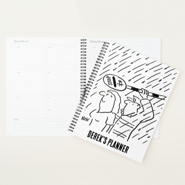 Lollipop Man est un planificateur chevaleresque (Devant avec enveloppe)