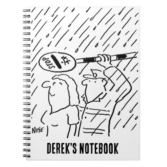 Lollipop Man ist Chivalrous Notizblock (Vorderseite)