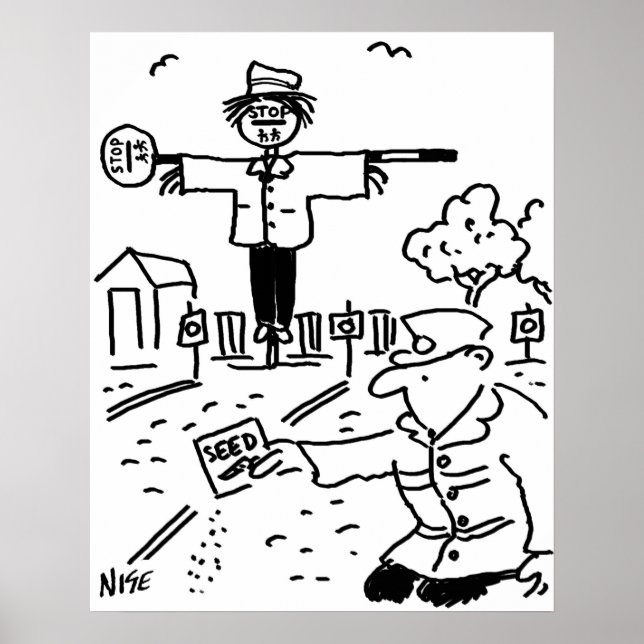 Lollipop Man nutzt Lollipops um Scarecrow zu mache Poster (Vorne)