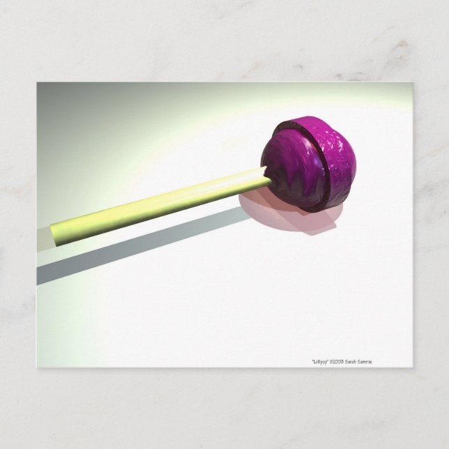 Lollipop Postkarte (Vorderseite)