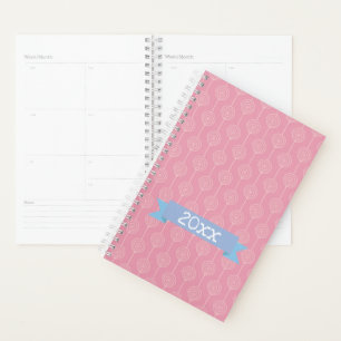 Lollipop rose avec année personnalisée