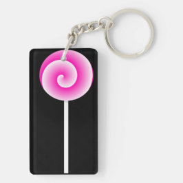Lollipop-Schlüsselanhänger (Princess Magenta) Schlüsselanhänger