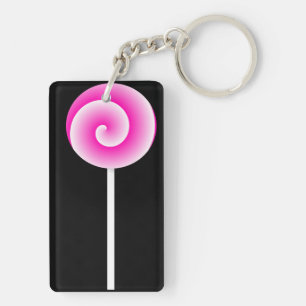 Lollipop-Schlüsselanhänger (Princess Magenta) Schlüsselanhänger