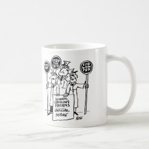 Lollipop - Schule Überqueren Patrol Lollipop - Män Kaffeetasse