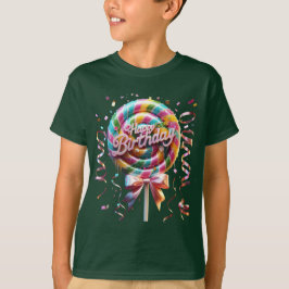 Lollipop, Streamers und Confetti T-Shirt
