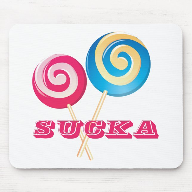 Lollipop Sucka Mousepad (Vorne)