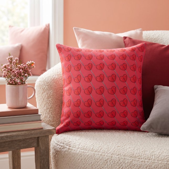 Lollipop Throw Pillow Kissen (Von Creator hochgeladen)