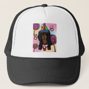 Lollipops Black Dackel Truckerkappe