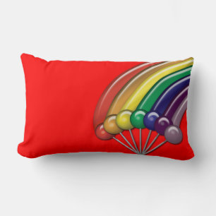 Lollipops und Regenbows individuell anpassbare Kis Lendenkissen