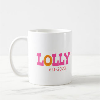 Lolly est 2023 11oz Café Mug