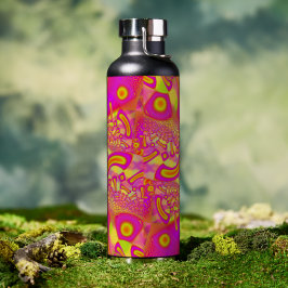 LollyPoP 3D-Fraktal aus geschmolzenem Glas Trinkflasche