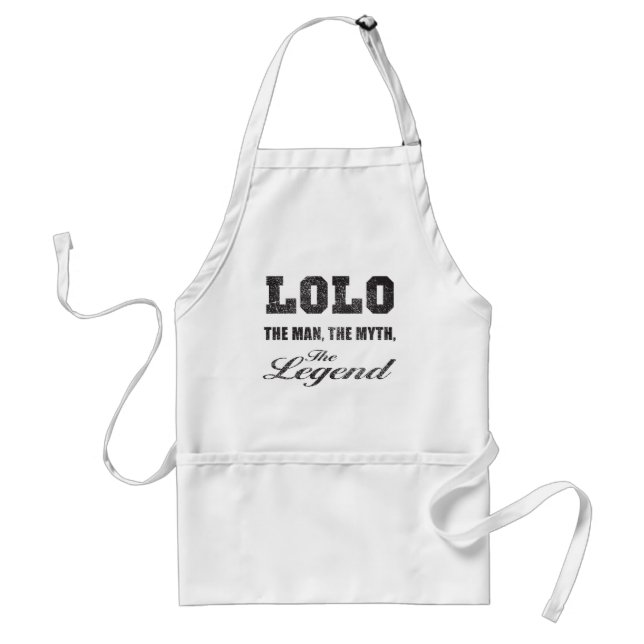 Lolo Mann-Mythos-Legende Schürze (Vorne)
