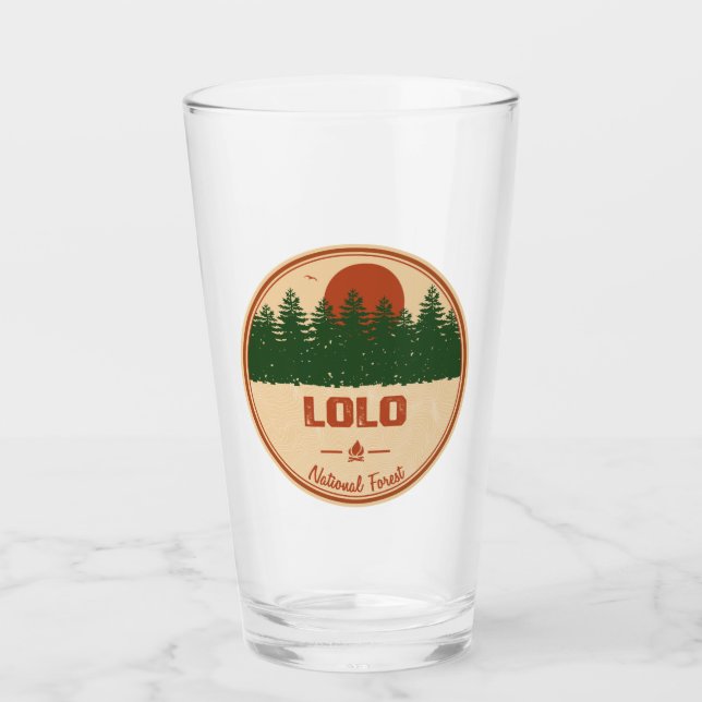 Lolo National Forest Glas (Vorderseite)