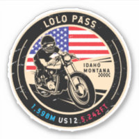 Lolo Pass Idaho Motorrad