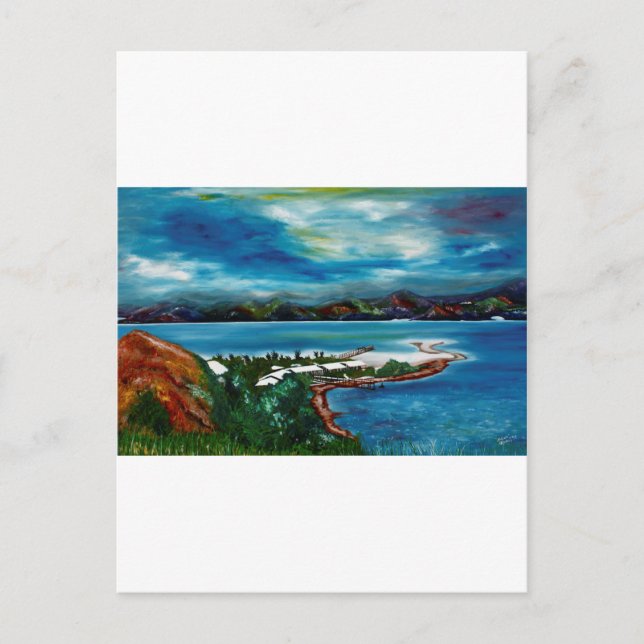 Loloata Island Postkarte (Vorderseite)