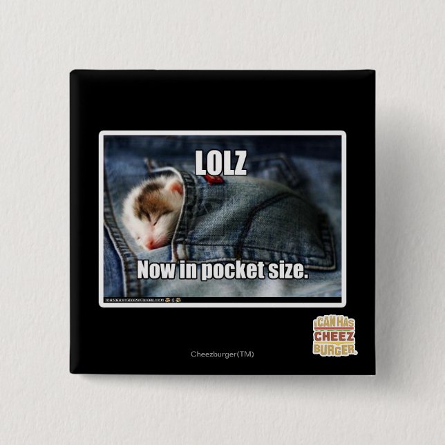 LOLZ jetzt in im Taschenformat Button (Vorderseite)