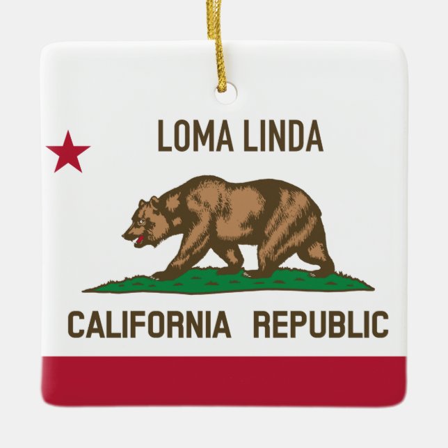 Loma Linda Keramikornament (Vorderseite)