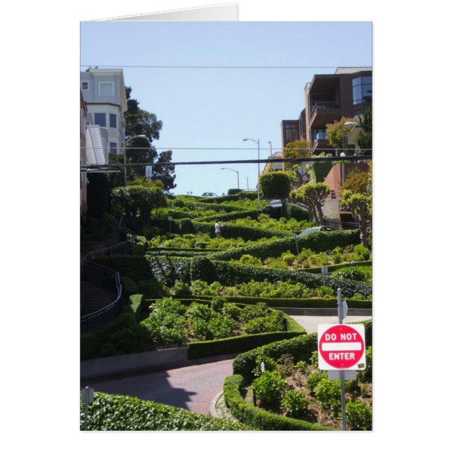 Lombard St San Francisco (Vorne)