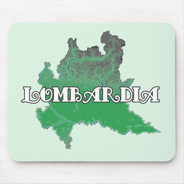 Lombardei Mousepad (Vorne)