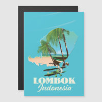 Lombok Indonesien Karte