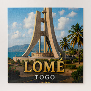 Lomé Atlantische Uferpromenade und Unabhängigkeits