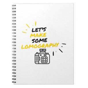 Lomographischer Hersteller Notizblock