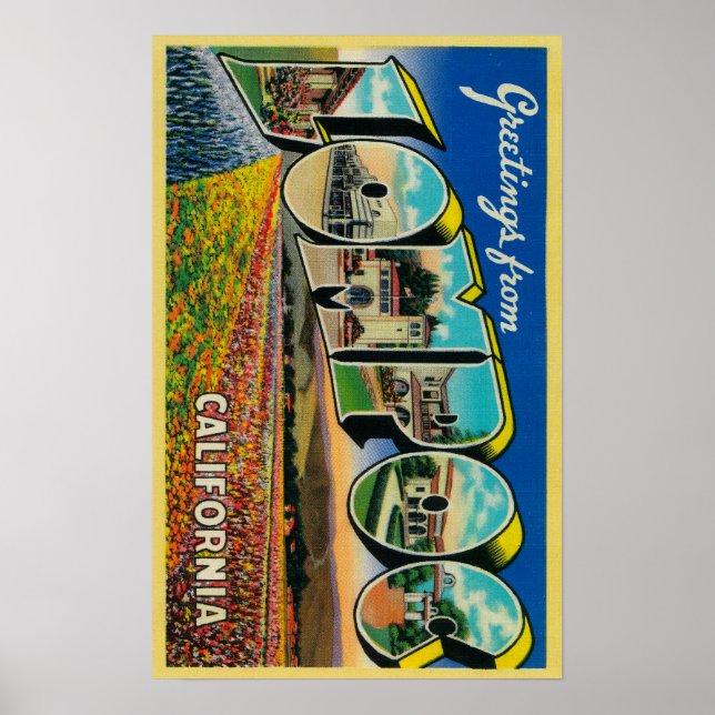 Lompoc, Kalifornien - Große Briefszenen Poster (Vorne)