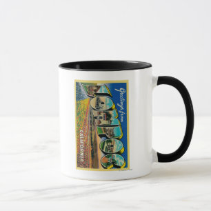 Lompoc, Kalifornien - große Buchstabe-Szenen Tasse