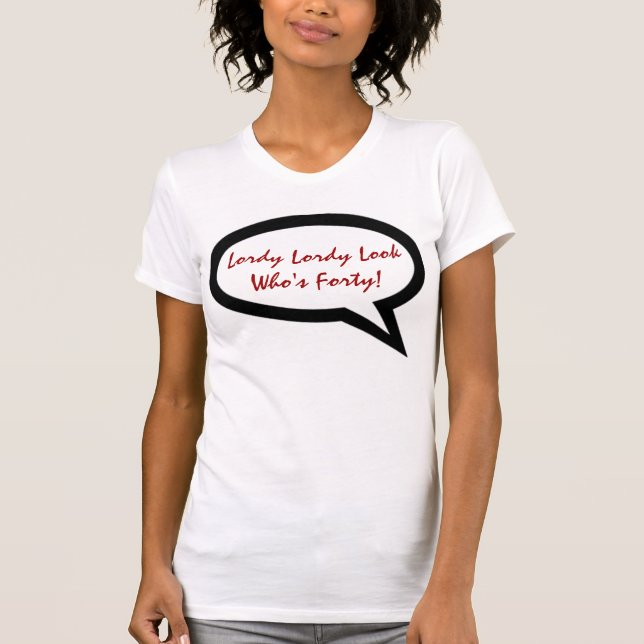 L'OMS de REGARD de LORDY LORDY est le T-SHIRT (Devant)