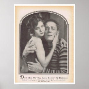 Lon Chaney Loretta Young 1928 Poster