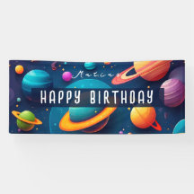 Lona cumpleaños personalizada