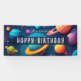 Lona cumpleaños personalizada banner
