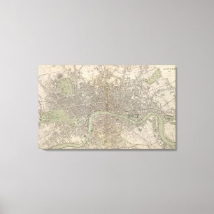 London 1843 leinwanddruck