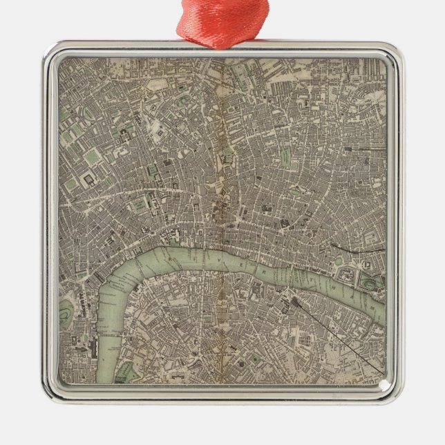London 1843 silbernes ornament (Vorne)