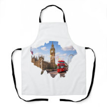 London 26,2 Marathon Streckenkarte Apron