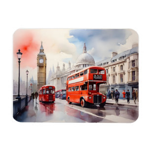 London Aqucolor Art Magnet