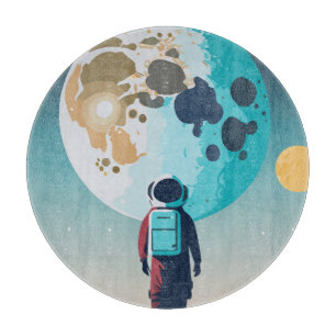 London Astronaut Schneidebrett