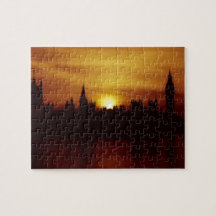 London at Sunset - Parlament - 8x10 - 110 pc