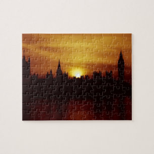 London at Sunset - Parlament - 8x10 - 110 pc