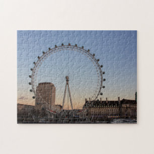 London-Auge am Sonnenuntergang