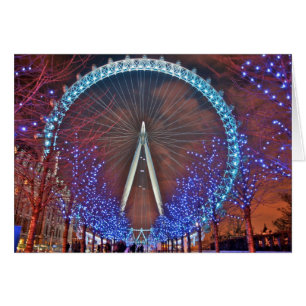 London Auge in Nacht