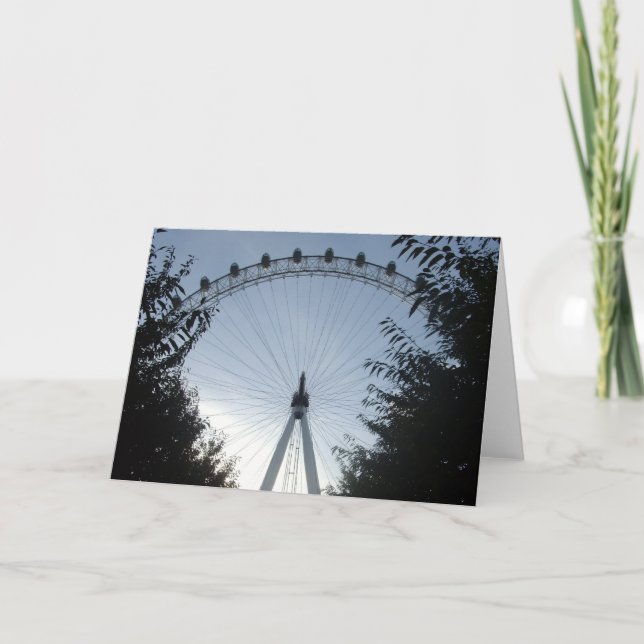 London-Augen-Gruß-Karte Karte (Vorderseite)