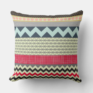 London Beauty Stripe Kissen