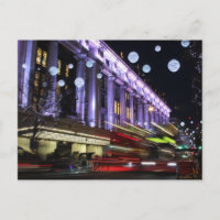 London bei Nacht Postkarte