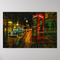 London Big ben Black Taxi roten Telefonkasten