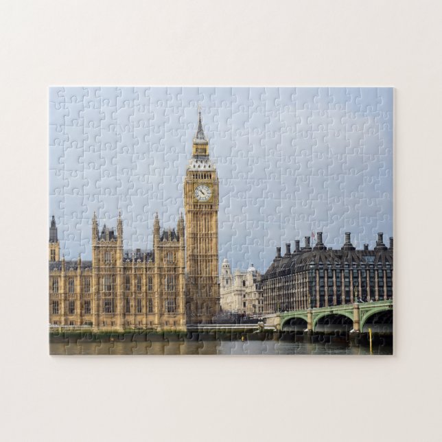 London & Big Ben Clock, Westminster/England (Horizontal)