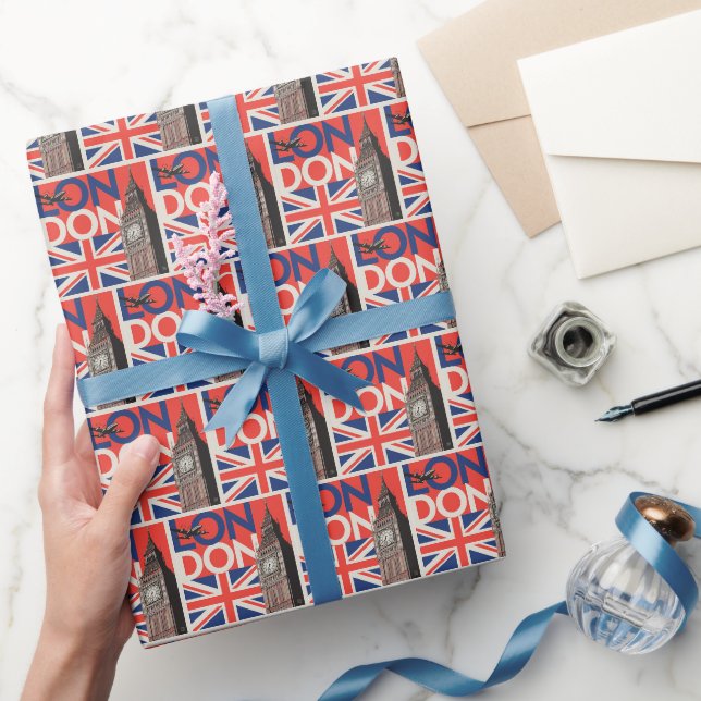 London Big Ben | England Geschenkpapier (Schenken)